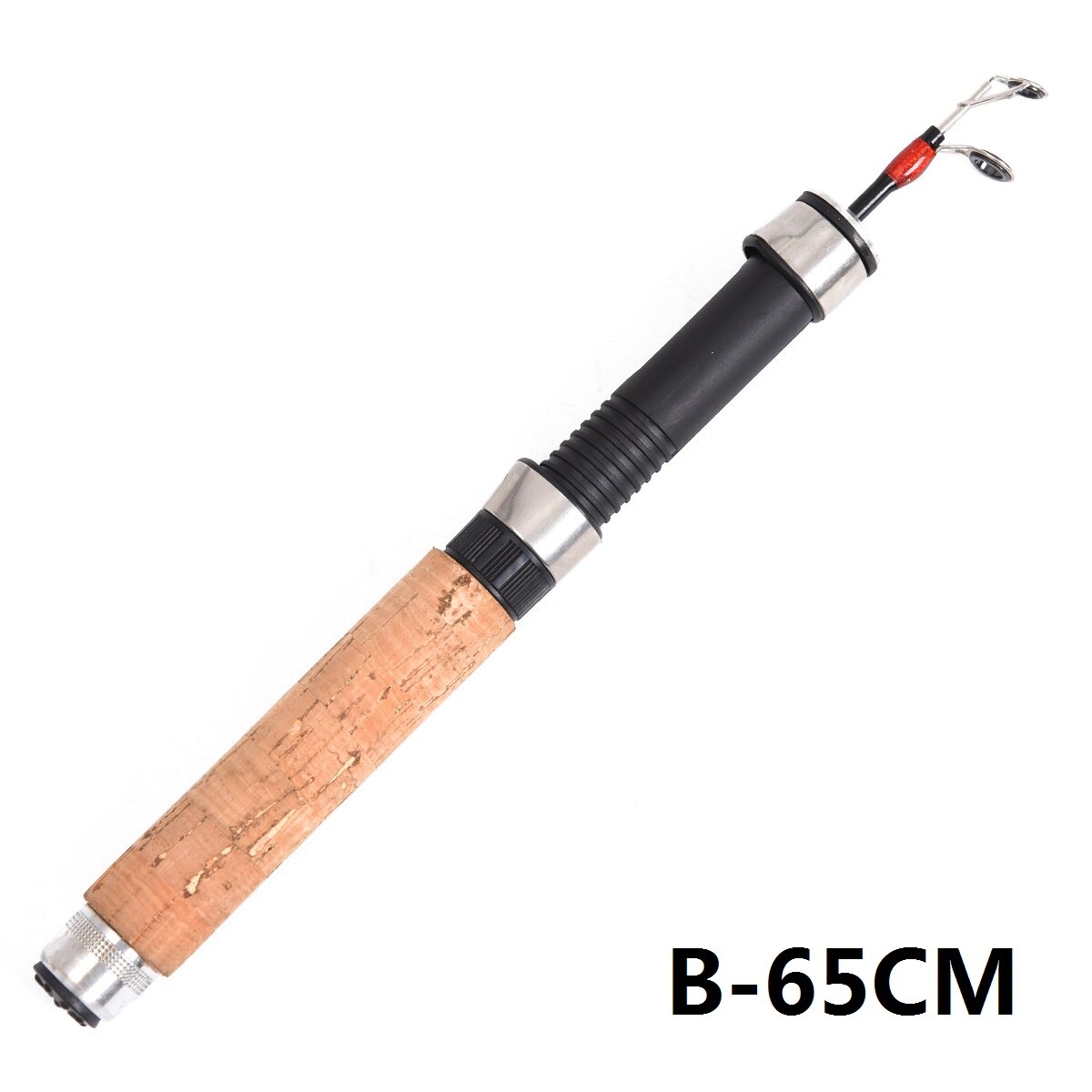 60cm 62cm 65cm Winter Shrimp Ice Fishing Rod Pole Portable Winter Fishing Rods Spinning Casting 3 Sections Fish Pole