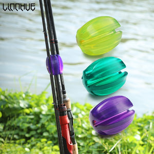 LINNHUE Fishing Rod Fixed Ball Rod Ball Mini Protection Anti-Collision Rod Retractor Fishing Rod Stopper  Fishing Accessories