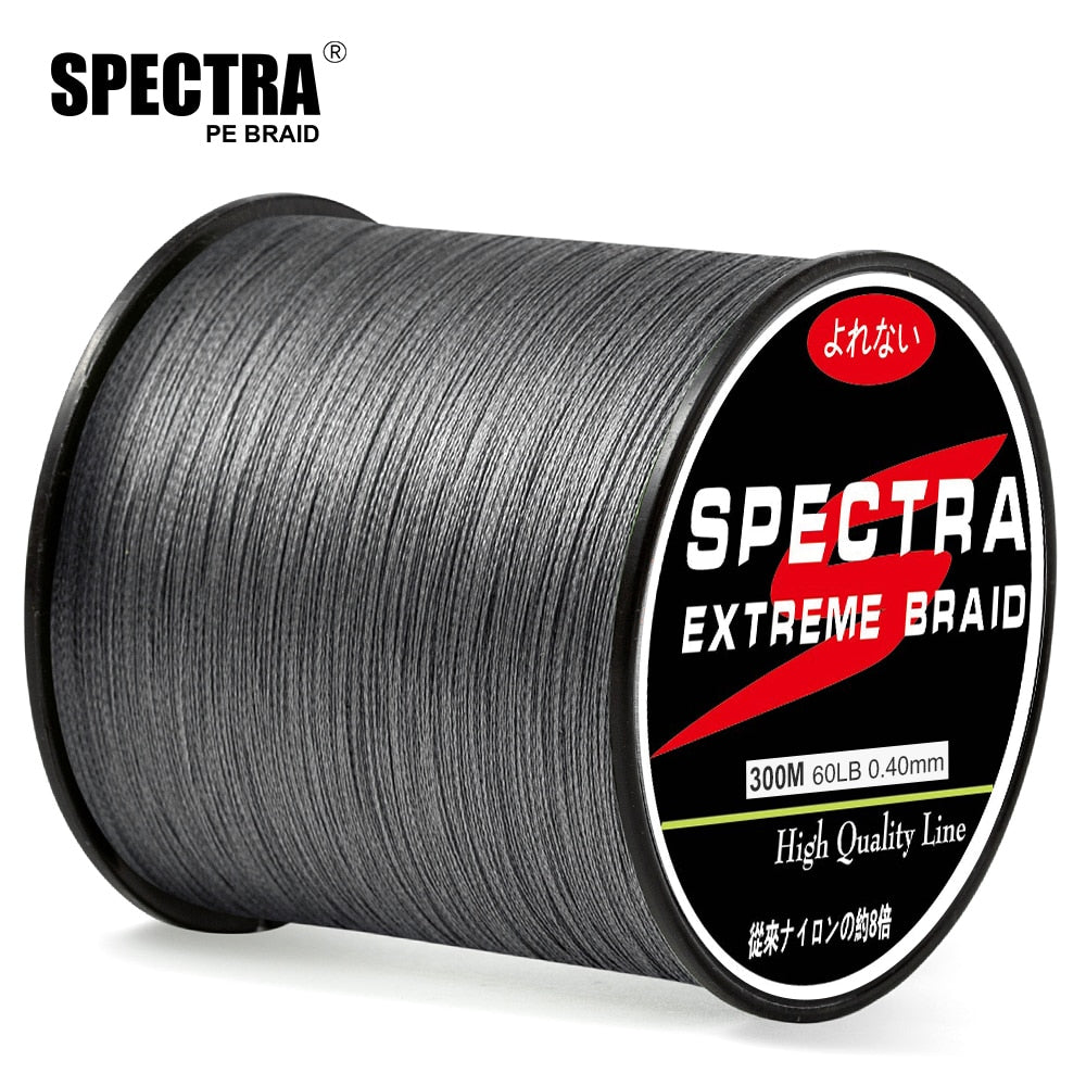 Spectra 300M PE Braided Fishing Line Super Strong Japanese Multifilament Sea Fishing Line 10LB-80LB Carp Line Trout Line