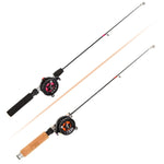 60cm 62cm 65cm Winter Shrimp Ice Fishing Rod Pole Portable Winter Fishing Rods Spinning Casting 3 Sections Fish Pole